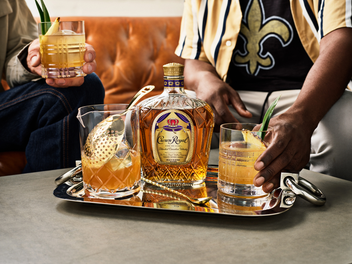 Crown Royal New Orleans Saints The Big Easy Bite Whisky Cocktail