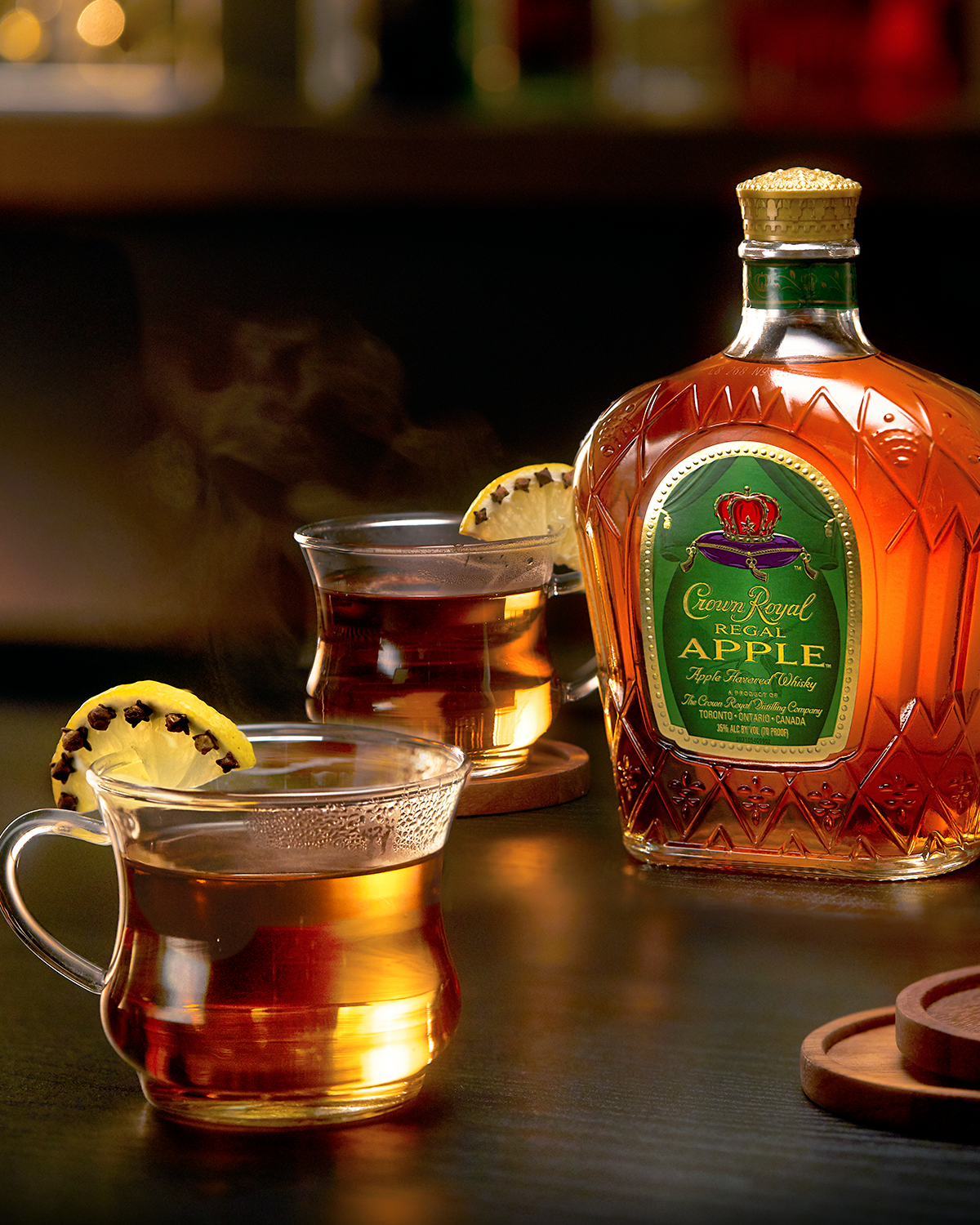 Crown Royal Apple Hot Toddy Whisky Cocktail