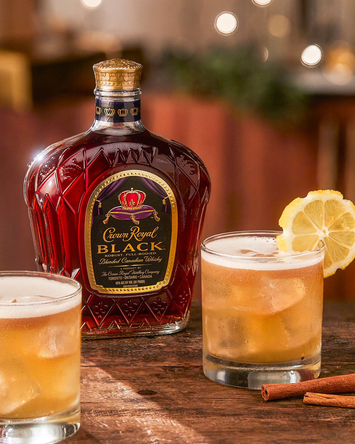 Crown Royal Black Whisky Sour Whisky Cocktail