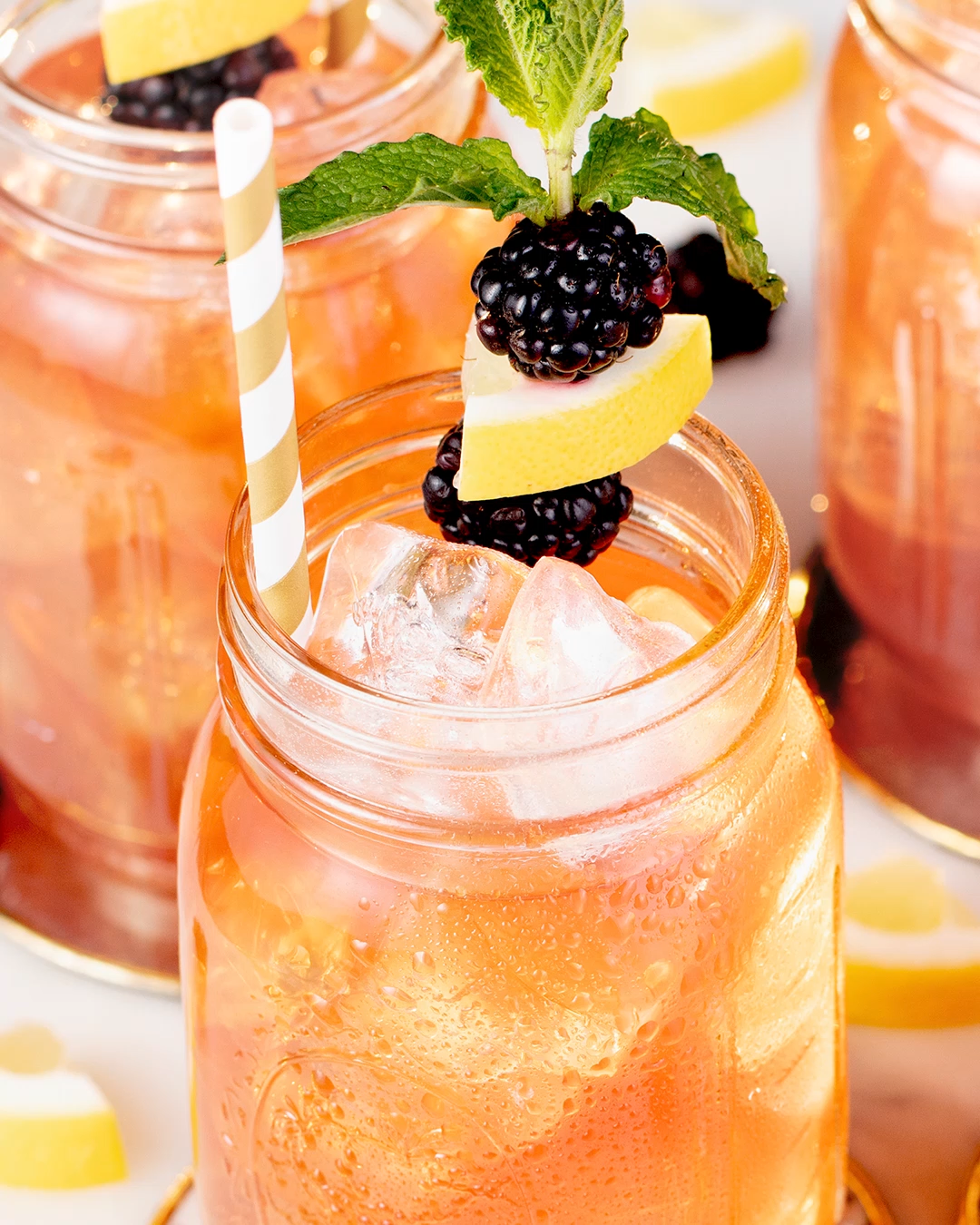 Blackberry Whisky Lemonade Whisky Cocktail Recipe Crown Royal
